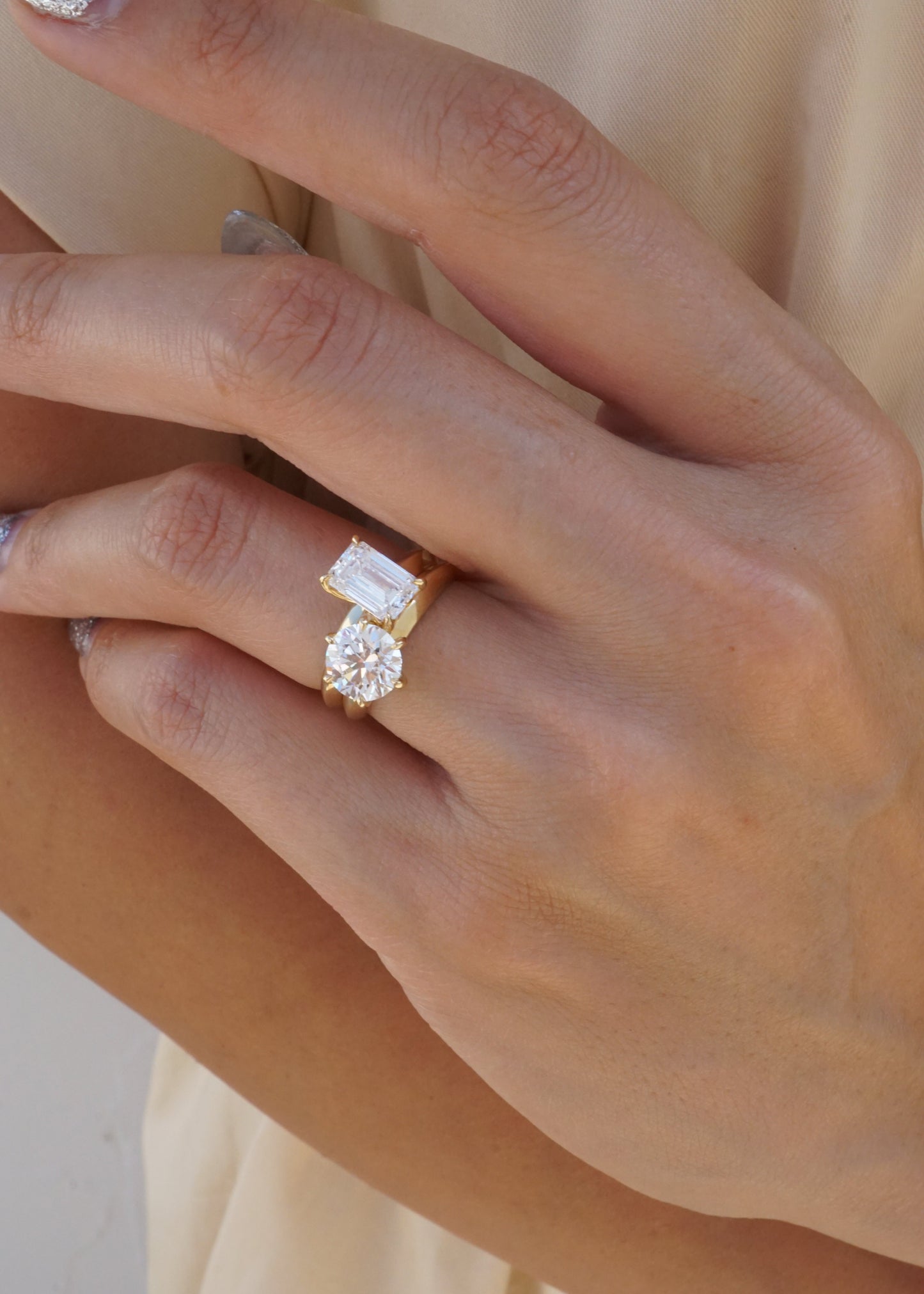 The Rin Solitaire (Round Cut)