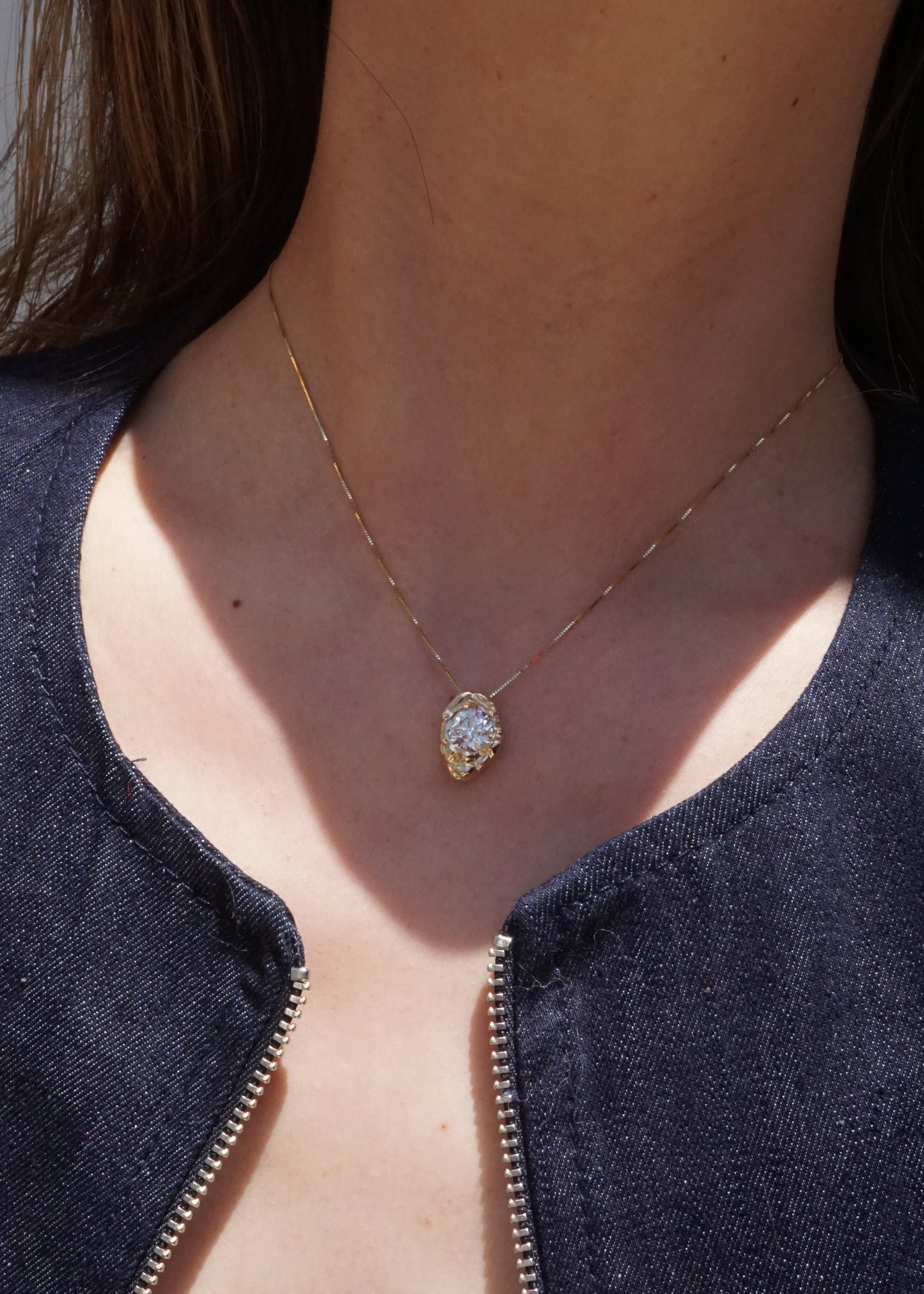 14k Gold Iwaki Pendant