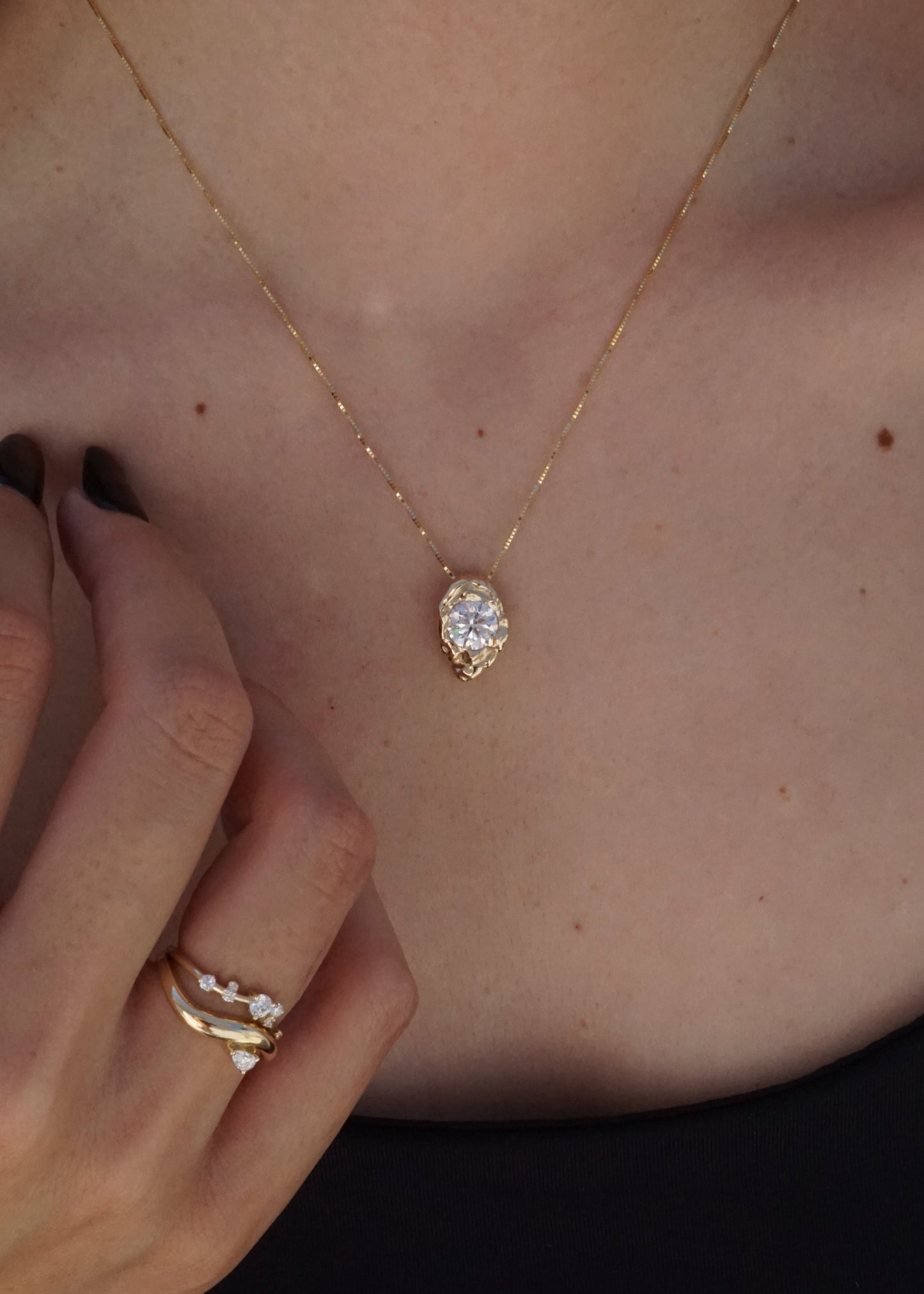 14k Gold Iwaki Pendant