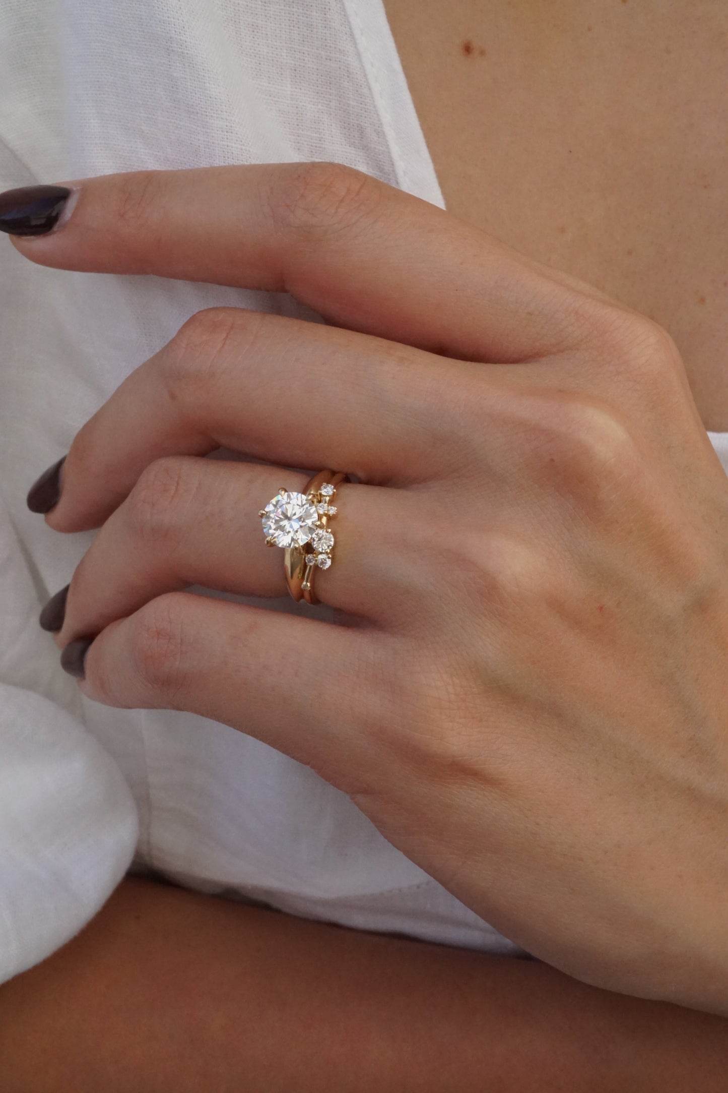 14k Gold Astra Diamond Ring