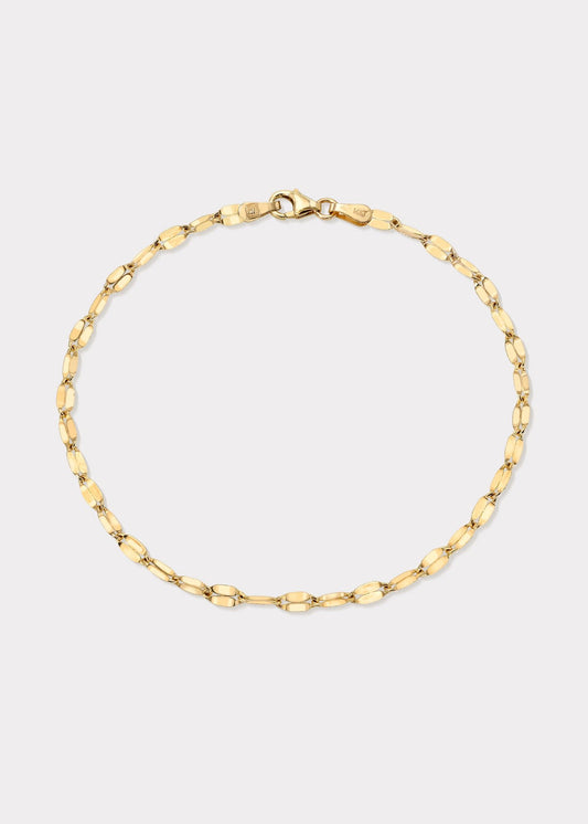 14k Gold Thicker Twinkle Bracelet