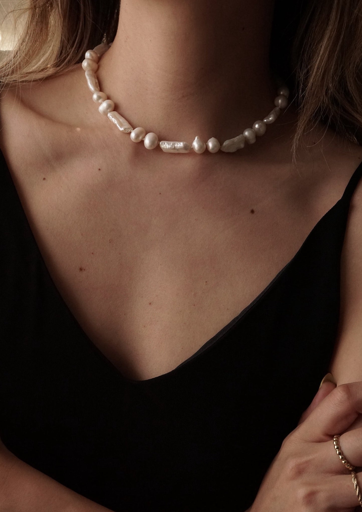 14k Gold Synergy Pearl Necklace