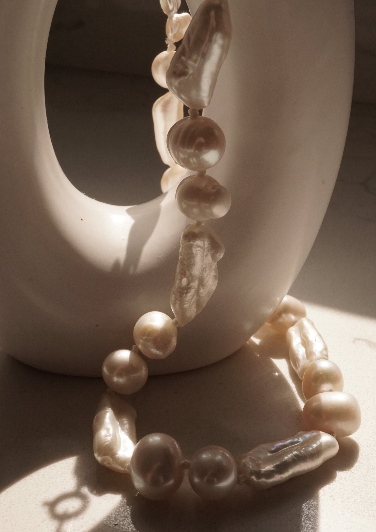 14k Gold Synergy Pearl Necklace