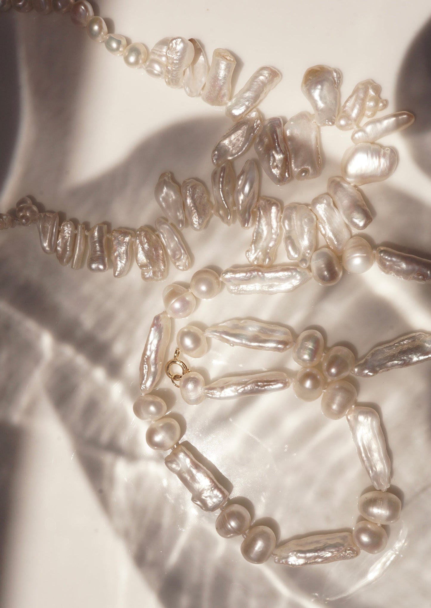 14k Gold Synergy Pearl Necklace