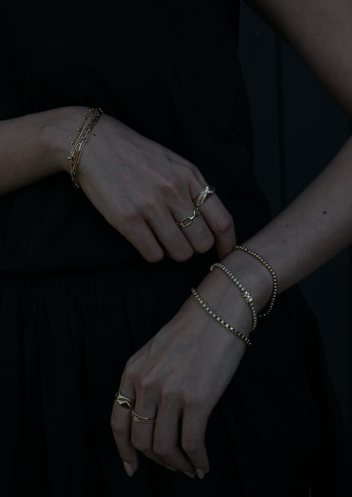 10k Gold Alexander Bracelet