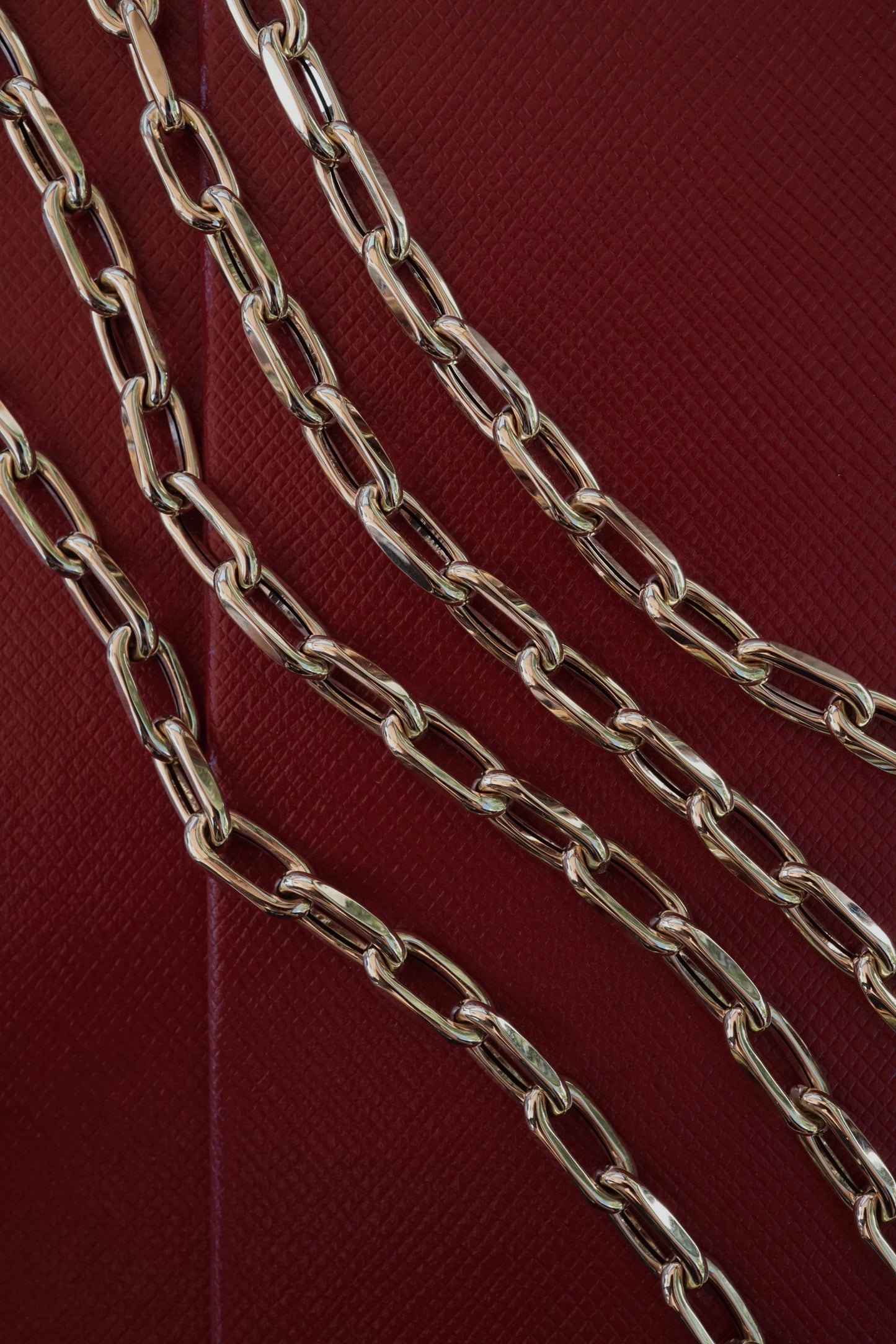 14k Gold Mini Husky Link Chain