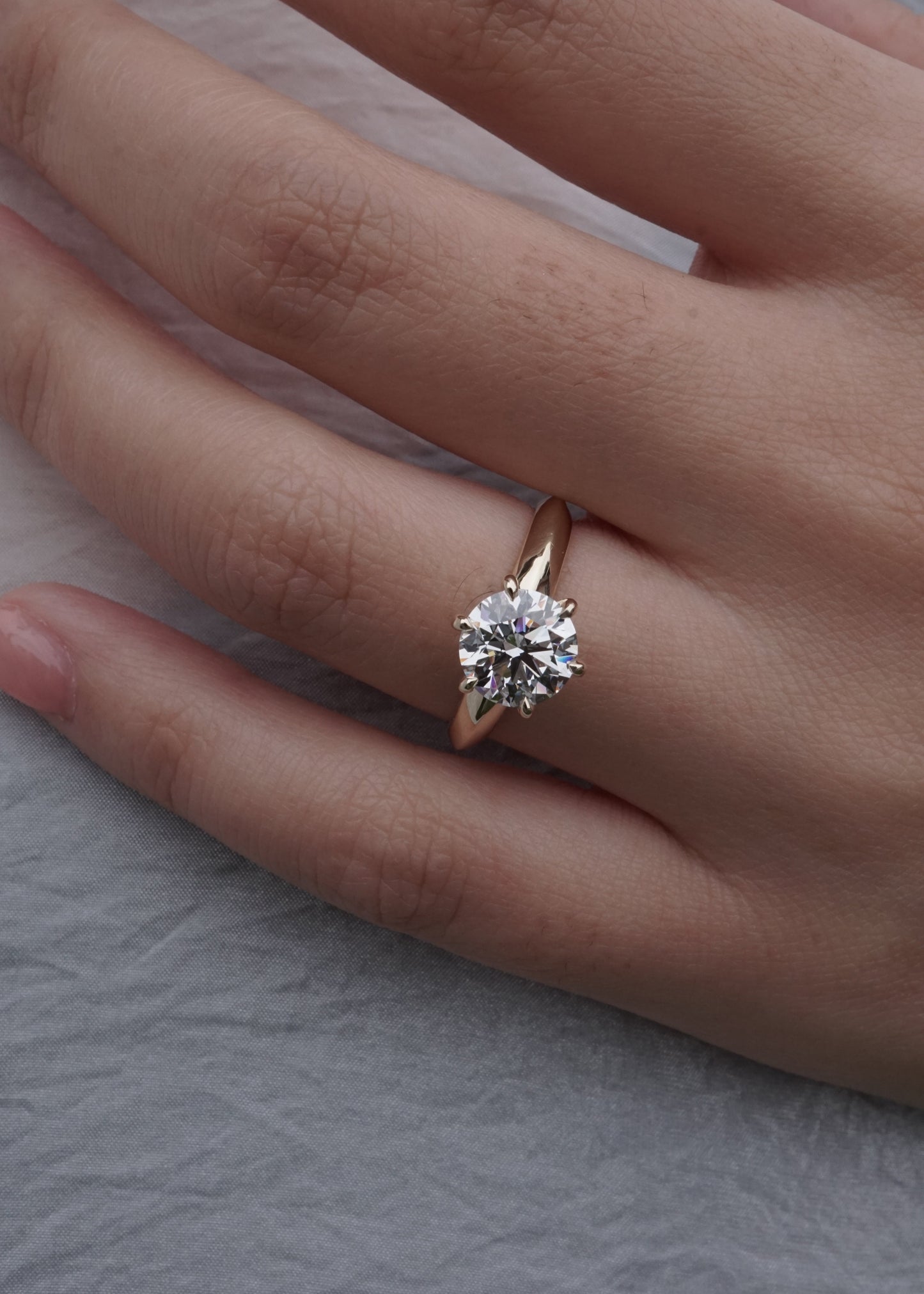 The Rin Solitaire (Round Cut)