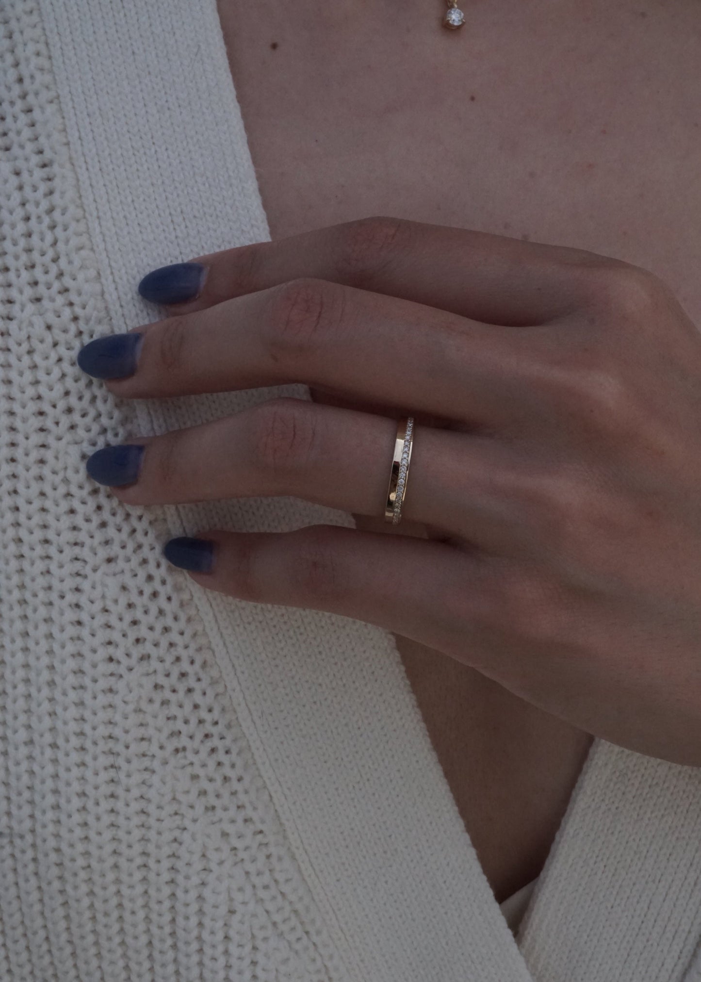 14k Gold Celeste Eternity Band