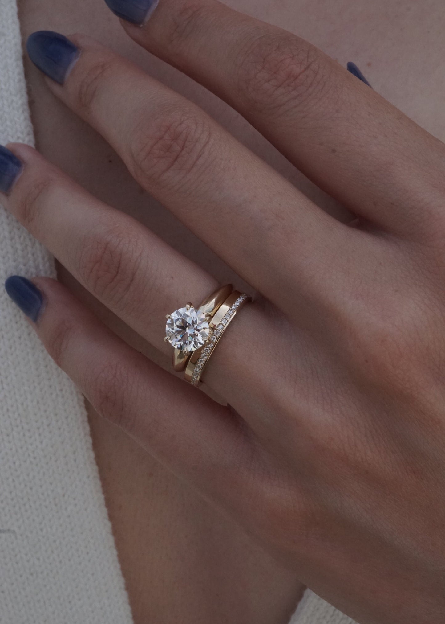 14k Gold Celeste Eternity Band