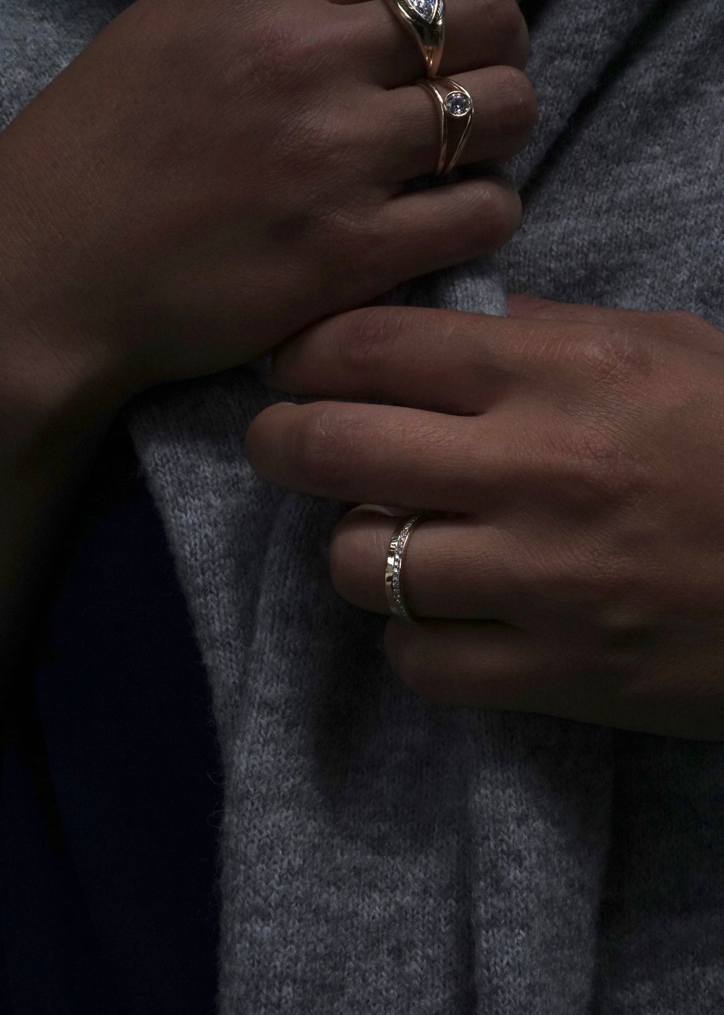 14k Gold Celeste Eternity Band