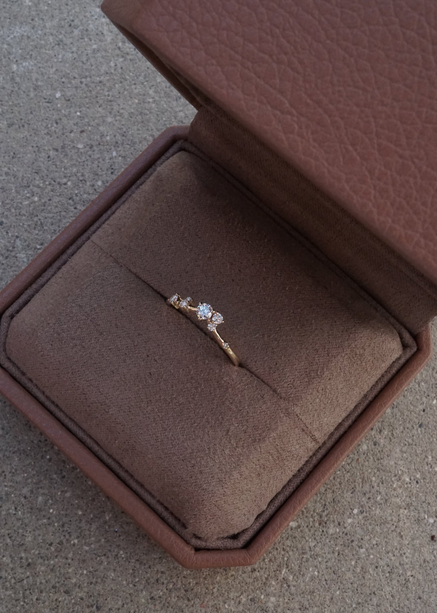 14k Gold Astra Diamond Ring