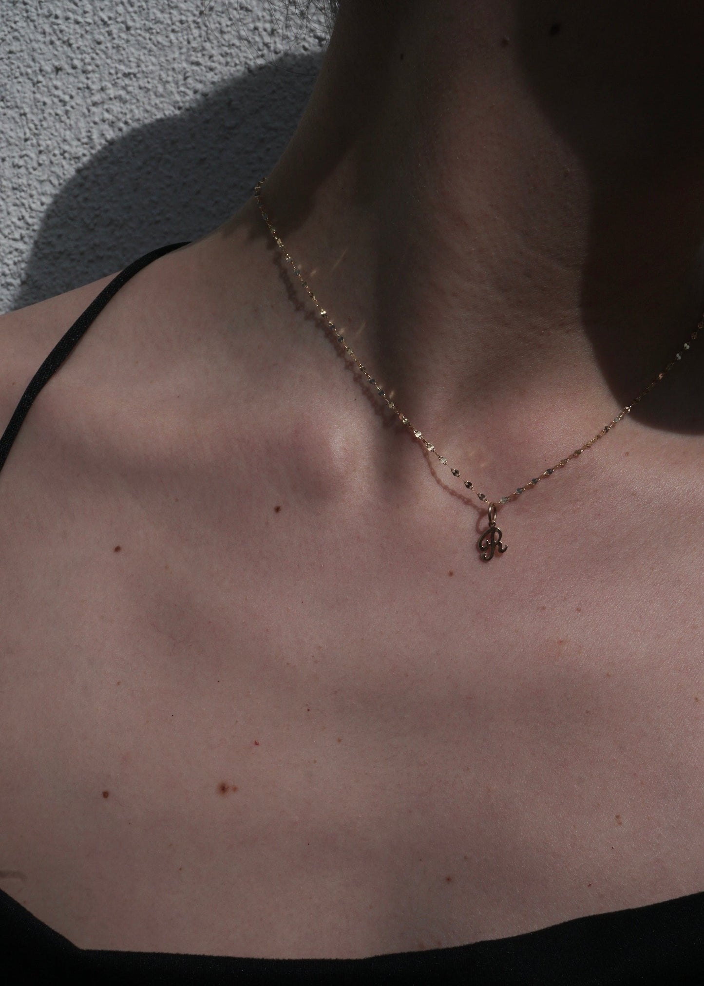 14k Gold Mini Initial Top (Charm)