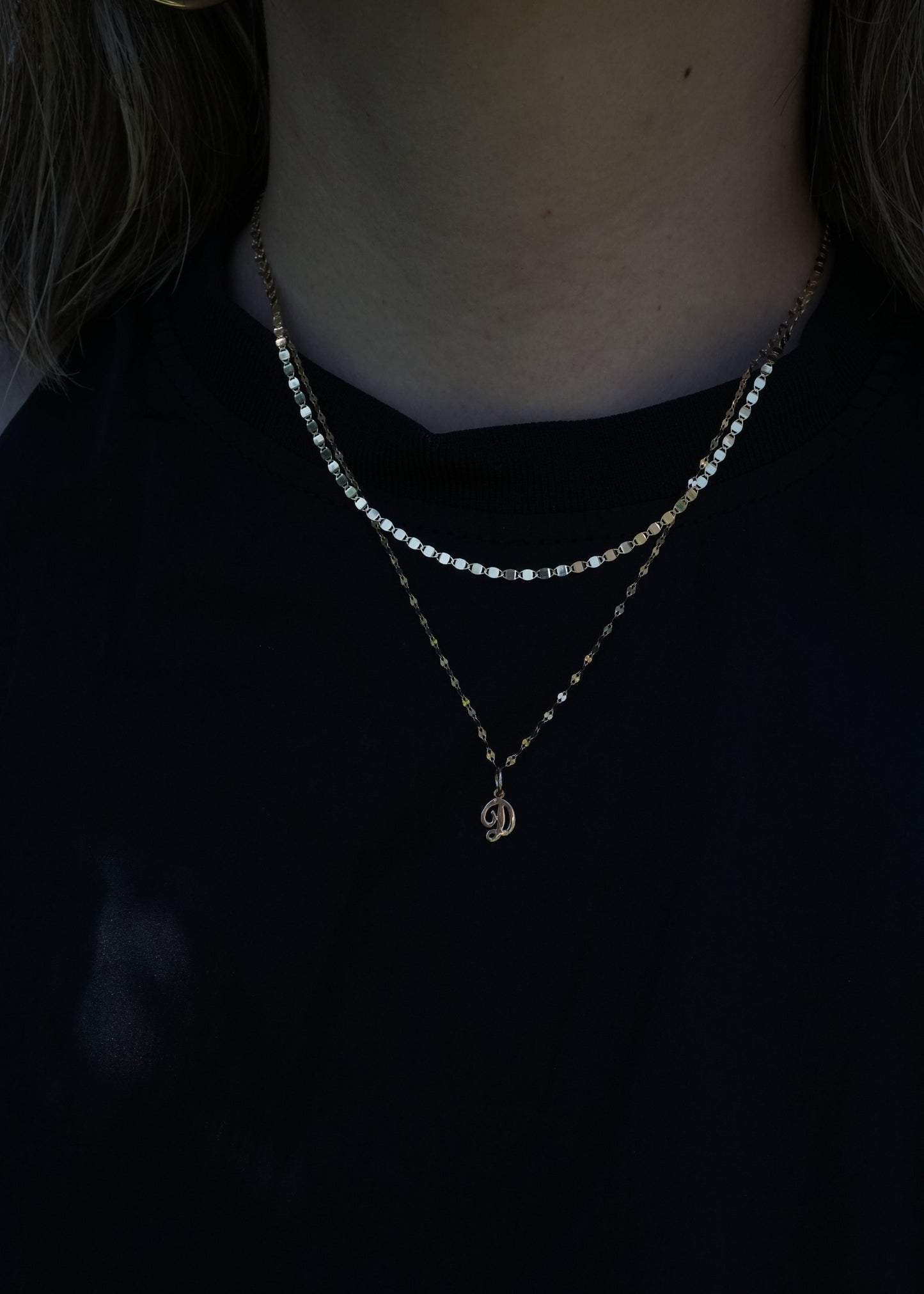 14k Gold Mini Initial Top (Charm)