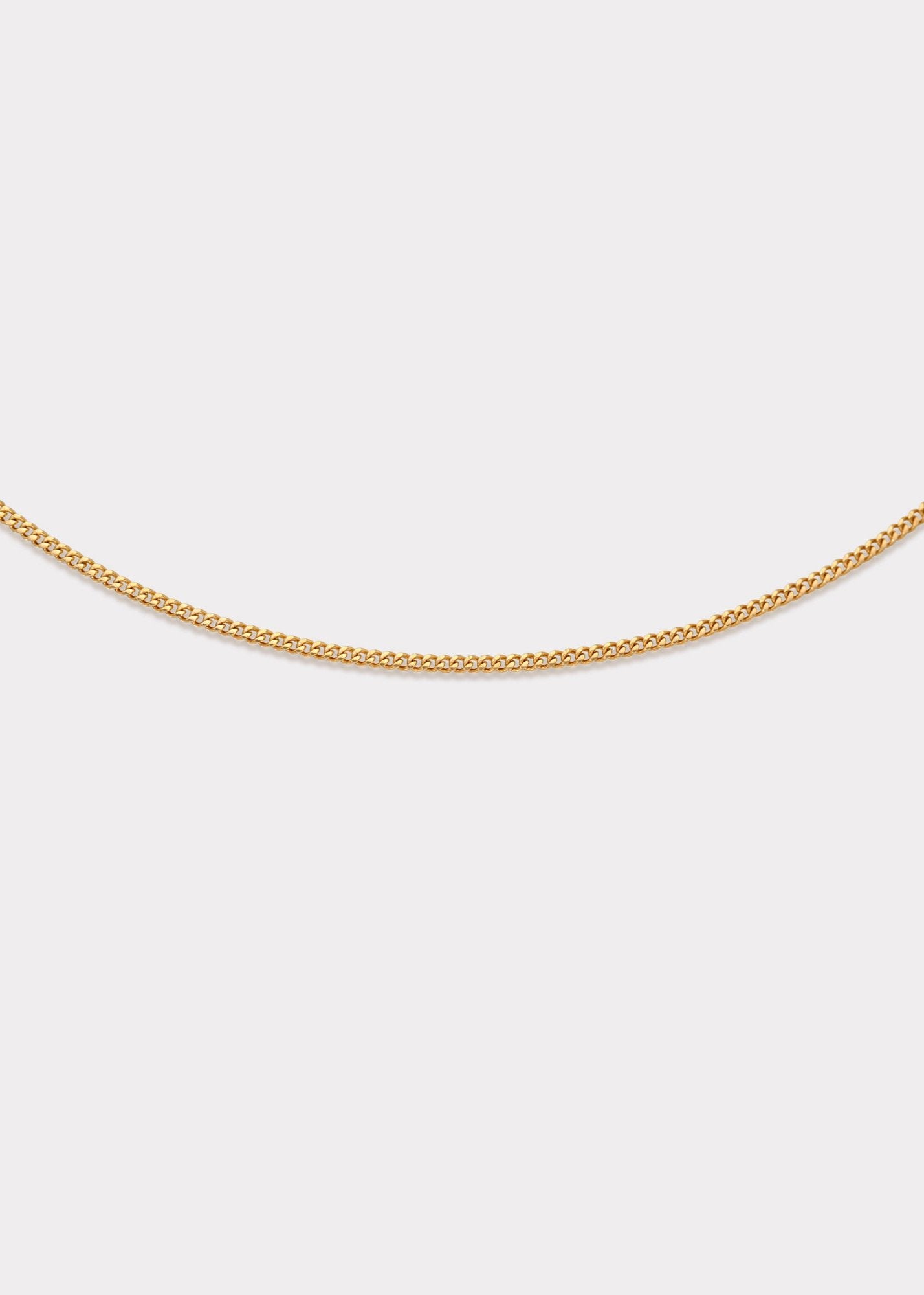 14k Gold Skinny Cuban Chain