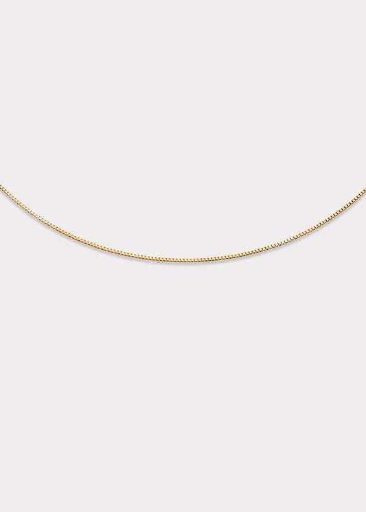 14k Gold Box Chain