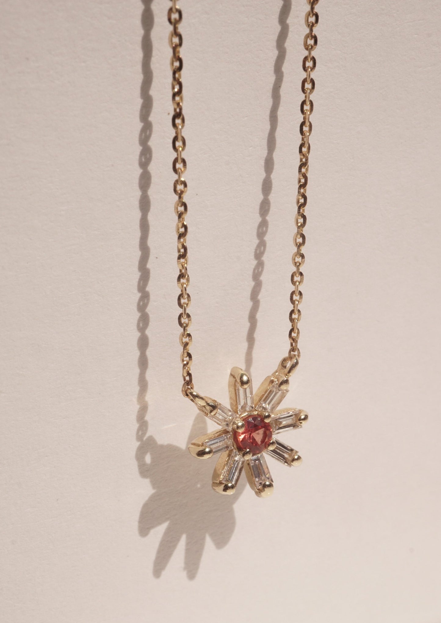 14k Gold Serenity Daisy Necklace